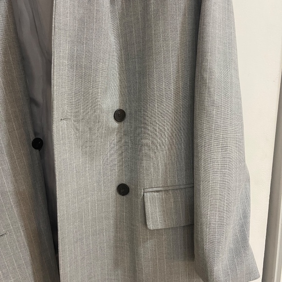 NWT Frankie Shop Sybil Blazer - Grey Pinstripe (XS) - Picture 4 of 14